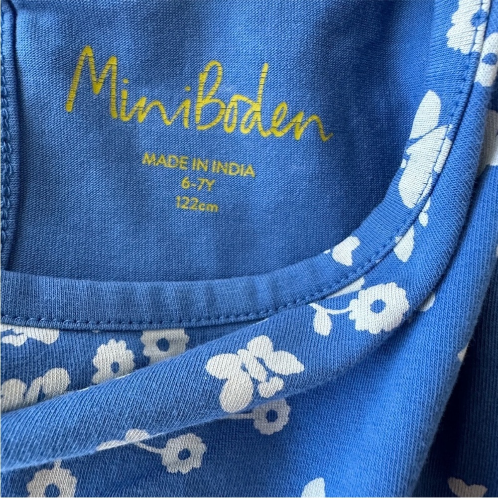 Mini Boden Butterfly Jersey Dress - Picture 3 of 3